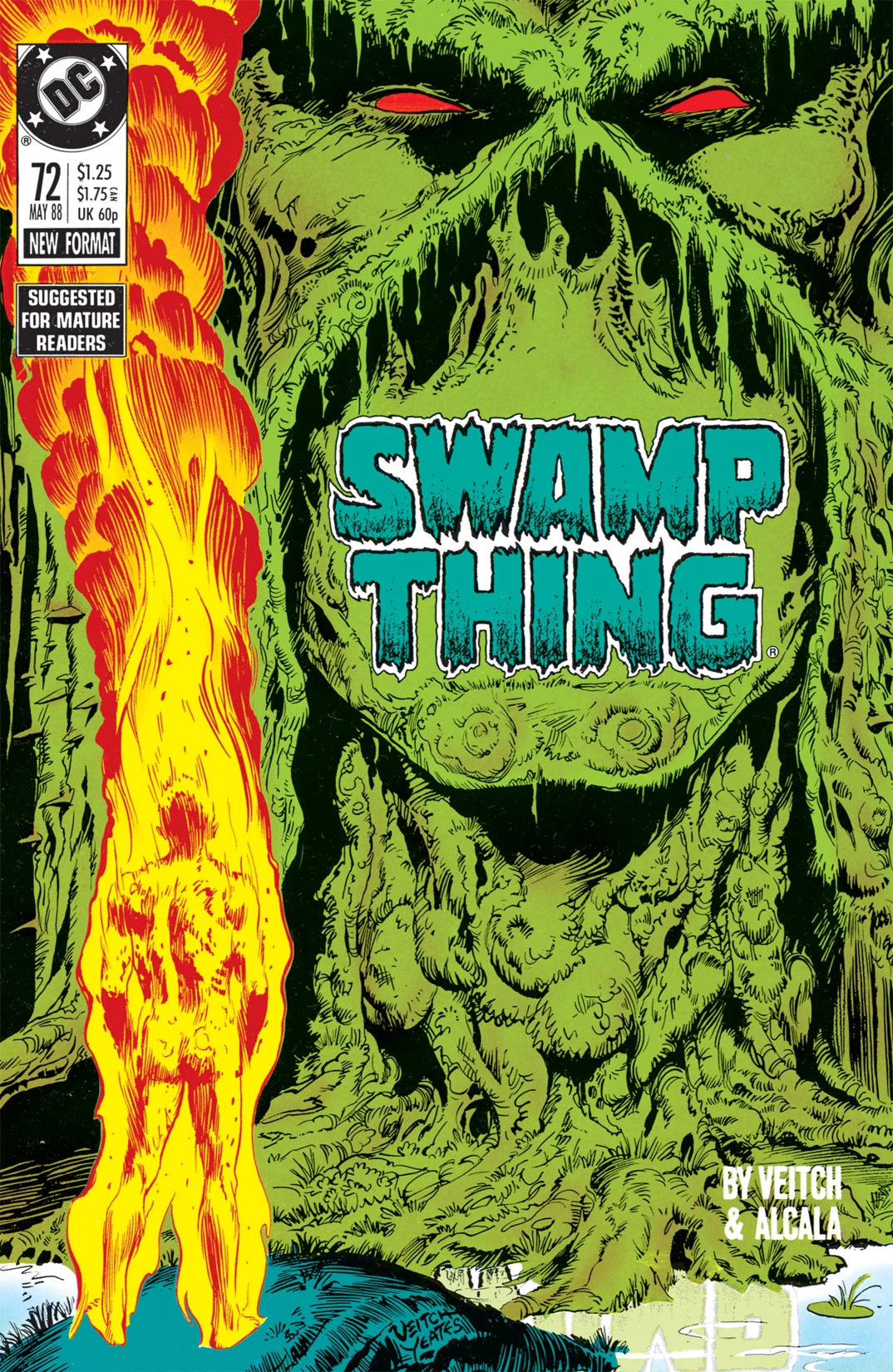 Swamp Thing #72 (DC, 1969 — Cover A) cover